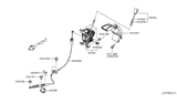Diagram for Nissan Quest Shift Cable - 34935-4AY0A