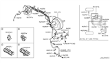 Diagram for 2013 Nissan Quest Brake Line - 46210-1JA0A