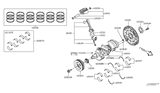 Diagram for Nissan Piston - A2010-4AY0A