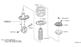 Diagram for 2011 Nissan Quest Coil Springs - 54010-1JB0A