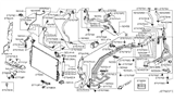 Diagram for 2012 Nissan Quest A/C Hose - 92461-1JA2A