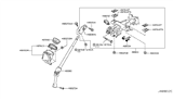 Diagram for Nissan Quest Steering Shaft - 48080-1JA0A