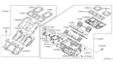 Diagram for 2012 Nissan Quest Blend Door Actuator - 27731-EG000