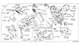 Diagram for Nissan Quest A/C Hose - 92446-1JA0A