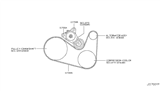 Diagram for Nissan Quest Serpentine Belt - 11720-1JA0A