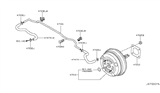 Diagram for 2016 Nissan Quest Brake Booster Vacuum Hose - 47401-1JA0A