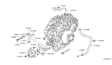 Diagram for 2012 Nissan Quest Oil Cooler Hose - 21633-1JB0A