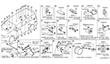 Diagram for Nissan Car Batteries - B8599-C2025