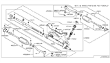 Diagram for Nissan Quest Rack and Pinion Boot - D8203-1JB0A