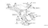 Diagram for 2011 Nissan Quest Trailing Arm - 55502-1JA0B