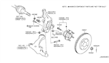 Diagram for 2012 Nissan Quest Brake Disc - 40206-1JR1A