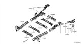 Diagram for Nissan Quest Rear Crossmember - 75440-1JA0A