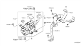 Diagram for 2011 Nissan Quest Power Steering Pump - 49110-1JA5B