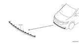 Diagram for 2011 Nissan Quest Spoiler - 96015-1JA0A