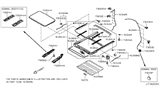 Diagram for Nissan Quest Sunroof - 91210-1JA2A