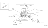 Diagram for Nissan Maxima Transfer Case Seal - 38342-8H500