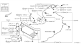 Diagram for Nissan Maxima A/C Hose - 92480-2Y901