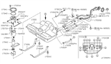 Diagram for 2016 Nissan NV Fuel Temperature Sensor - 22630-40U00