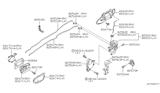 Diagram for 2003 Nissan Maxima Door Handle - 82607-6Y360