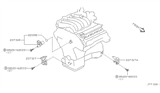 Diagram for 2001 Nissan Maxima Crankshaft Position Sensor - 23731-35U11