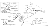 Diagram for 1995 Nissan Maxima Brake Line - 46210-31U01