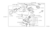 Diagram for 2000 Nissan Maxima Cooling Hose - 27228-VB000