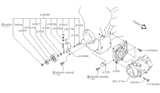 Diagram for 1998 Nissan Sentra A/C Idler Pulley - 11927-31U00