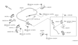 Diagram for 2000 Nissan Maxima Throttle Cable - 18201-2Y900