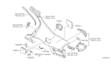 Diagram for Nissan Maxima Fender - 78113-5Y730