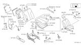 Diagram for 2002 Nissan Maxima Seat Switch - 87016-C9914