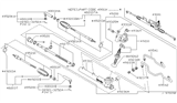 Diagram for 2003 Nissan Maxima Rack And Pinion - 49001-6Y310