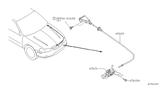 Diagram for 2002 Nissan Maxima Hood Latch - 65601-2Y900