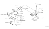 Diagram for 2002 Nissan Maxima Shift Cable - 34413-5Y700