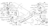 Diagram for 2004 Nissan Sentra Engine Mount Bracket - 11253-AU400