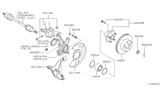 Diagram for Nissan Altima Wheel Hub - 40202-2Y010