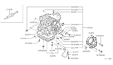 Diagram for 2013 Nissan Maxima Transfer Case Seal - 38342-81X00