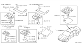 Diagram for Nissan Altima Interior Light Bulb - 26282-89900