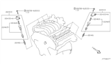 Diagram for 2002 Nissan Maxima Ignition Coil - 22448-2Y001