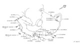 Diagram for 2002 Nissan Maxima Cooling Hose - 21306-5Y700