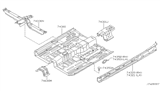 Diagram for 1998 Nissan Maxima Exhaust Hanger - 74374-40U00