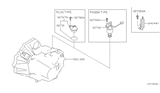 Diagram for 1998 Nissan Maxima Speed Sensor - 32702-31U00