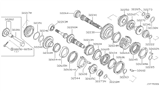 Diagram for Nissan Juke Mainshaft Washer - 32350-8H800