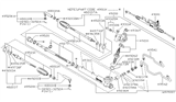 Diagram for 2002 Nissan Maxima Steering Gear Box - 49001-5Y715