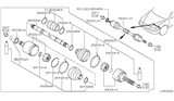 Diagram for 2003 Nissan Maxima Axle Shaft - 39101-5Y810