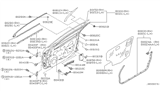 Diagram for 2002 Nissan Maxima Door Check - 80430-2Y020