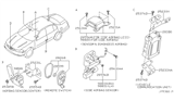 Diagram for Nissan Maxima Air Bag Sensor - 98820-4Y725