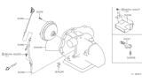 Diagram for 2003 Nissan Maxima Transmission Assembly - 31020-88X04