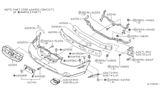 Diagram for 2001 Nissan Maxima Bumper - 62022-5Y725