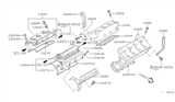 Diagram for 1997 Nissan Maxima Cylinder Head - 11090-38U00