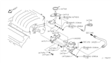 Diagram for 2001 Nissan Maxima EGR Tube - 14713-2Y900